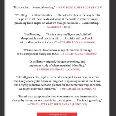 Homo Deus: A Brief History Of Tomorrow (Khổ nhỏ)