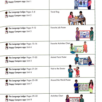 Happy Campers Level 4 Student