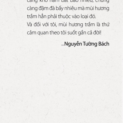 Mùi Hương Trầm