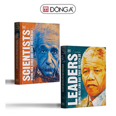 Sách - Những Nhà Khoa Học Thay Đổi Lịch Sử + Những Nhà Lãnh Đạo Thay Đổi Lịch Sử - Combo 2 Cuốn - Đông A