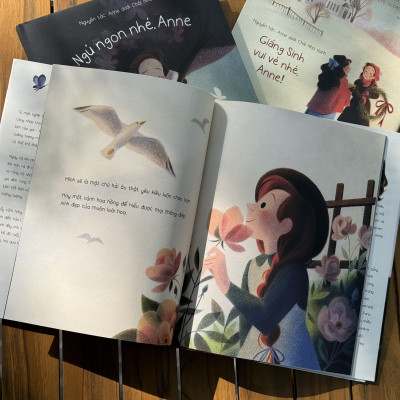 (In màu toàn bộ) COMBO 3 CUỐN ANNE TÓC ĐỎ - Kallie George - Anh Tô dịch – NXB Hà Nội - Crabit Kidbooks