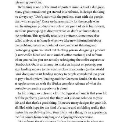 Designing Your Life : Build A Life That Works For You