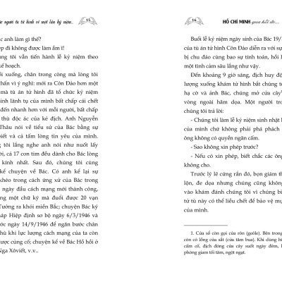 Sách - Hồ Chí Minh Qua Hồi Ức Của Những Cựu Tù Chính Trị Côn Đảo