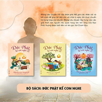 Sách - Đức Phật Kể Con Nghe - Combo 3 Cuốn - Thái Hà Books