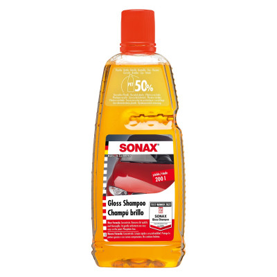 Bộ 3 món rửa xe và chăm sóc kính xe bao gồm dung dịch rửa xe đậm đặc, nước rửa kính lái và chai xịt rửa kính, gương, đèn xe Sonax SO-CBKINH - Tặng kèm khăn lau ô tô chuyên dụng