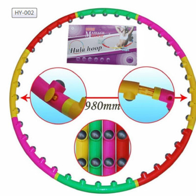 Vòng Lắc Eo Giảm Mỡ Bụng, Tháo Rời Mang Đi Tiện Lợi, Vòng Lắc Eo Thon Massage Bụng, Màu Ngẫu Nhiên