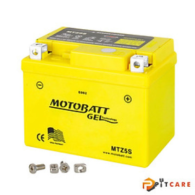 Bình Ắc Quy GEL MotoBatt MTZ5S 12V 4.2Ah CCA55 Cho Nhiều Dòng Xe Thông Dụng
