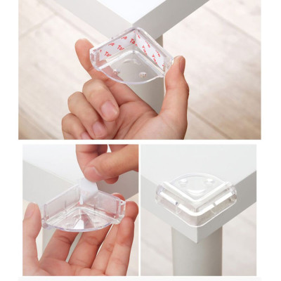 Combo 10 Miếng Bọc Góc Bàn Bằng Silicon Tránh Va Đập An Toàn Cho Bé Và Người Già
