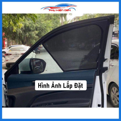 Bộ rèm che nắng ô tô nam châm theo xe Territory 2022-2023-2024 chắn nắng tốt, lắp đặt đơn giản, tiện lợi