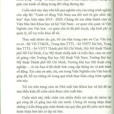 Tranh Cổ Động Việt Nam Sau Năm 1986 Từ Góc Nhìn Văn Hóa (Sách chuyên khảo) 
