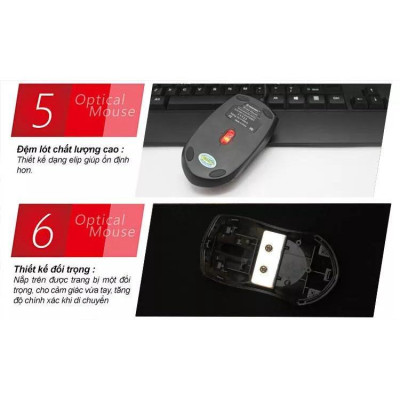 Chuột máy tính có dây NEWMEN M266, chuột quang, 1200DPI, dùng cho game, văn phòng - Hàng Chính Hãng,Bảo hành 24 tháng