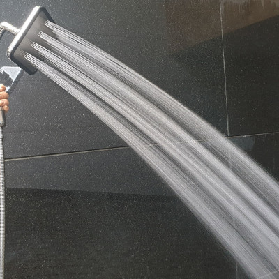 Tay sen siêu tăng áp mặt vuông, lõi lọc Vitamin C Eurolife EL-H145 (Trắng bạc)