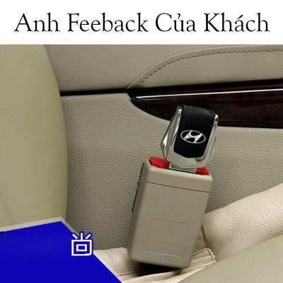 Chốt Cài Dây An Toàn Ô Tô Loại Cao Cấp - Bộ 2 Chiếc Ngắt chuông An Toàn Ô Tô, Nhiều Loại Logo Các Hãng Xe