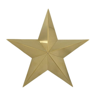 Ngôi sao inox vàng NSI40 40cm 0.8mm