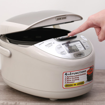 Nồi Cơm Điện Tử Tiger JAX-S10W - 1L - Hàng Chính Hãng