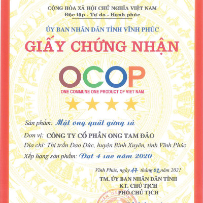 Mật ong Quất Gừng Sả Honeco 500g