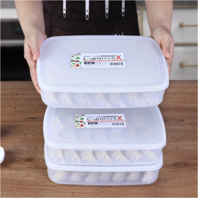 Hộp bảo quản thực phẩm hình chữ nhật dung tích 2.6 L Nakaya - Hàng nội địa Nhật Bản.