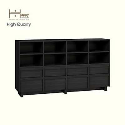 [Happy Home Furniture] MAVIS, Kệ lưu trữ nhiều ngăn , 160cm x 35cm x 90cm ( DxRxC), THK_147