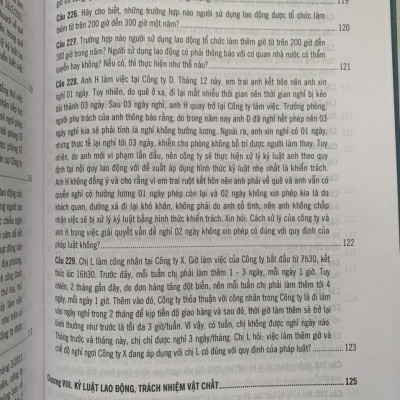 500 Câu hỏi và tình huống giải quyết các vướng mắc tranh chấp lao động