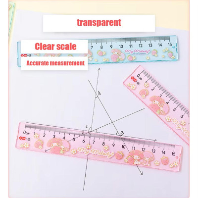Thước Kẻ My Melody 15 cm - iiGEN YZ8252 (Mẫu Màu Giao Ngẫu Nhiên)