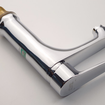 Vòi Lavabo nóng lạnh Đồng mạ Chrome Eurolife EL-7002 (Trắng bạc)