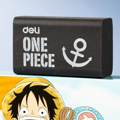 Gôm Tẩy Đen One Piece - Deli EH311