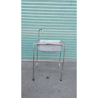 Bồn rửa chén inox Juno Sofa Ngang 63 cm sâu 44 Cao 81 cm tặng bộ xả kèm theo 