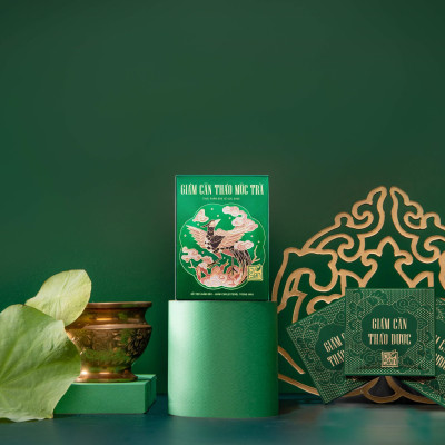 Bộ 4 Sản Phẩm Trà Thảo mộc Hỗ Trợ Giảm Cân Disan