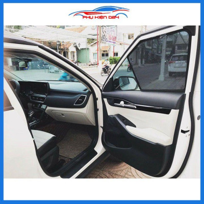 Bộ rèm che nắng ô tô nam châm theo xe Mazda Bt-50, BT50 Năm 2022-2023-2024 chắn nắng tốt, lắp đặt đơn giản, tiện lợi