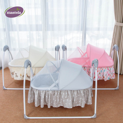 Nôi điện cho bé điều khiển từ xa kết hợp nhạc trắng ru ngủ Mastela SG239 - Nôi cho bé sơ sinh tới 2 tuổi bảo hành 12 tháng