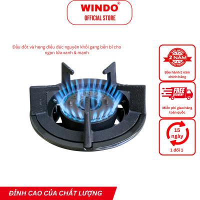 Bếp Khè Công Nghiệp 3 Lò WINDO - 38SI - Hàng Chính Hãng - Bảo Hành 2 Năm