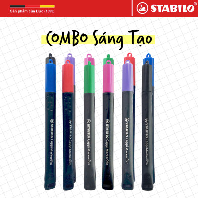 [GIÁ SỐC 99K] Combo SÁNG TẠO 12 món sản phẩm STABILO