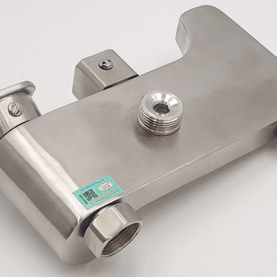 Bộ sen cây tắm đứng nóng lạnh Inox SUS 304 Eurolife EL-S920 (Trắng vàng)