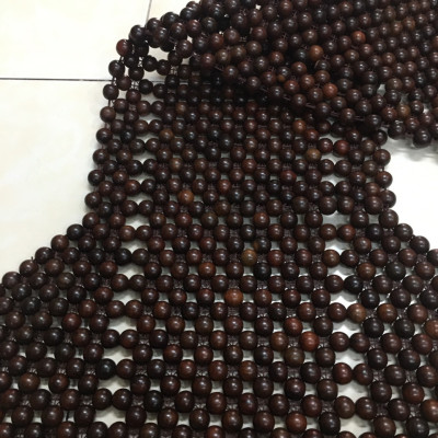 Đệm Lót Ghế Xe Ô Tô Hạt Gỗ Mun Cao Cấp Hạt 18ly ( Mian.vn )