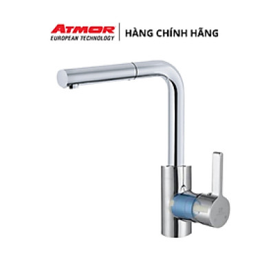 Vòi rửa chén nóng lạnh (tay rút) ATMOR AT61905 (HÀNG CHÍNH HÃNG)