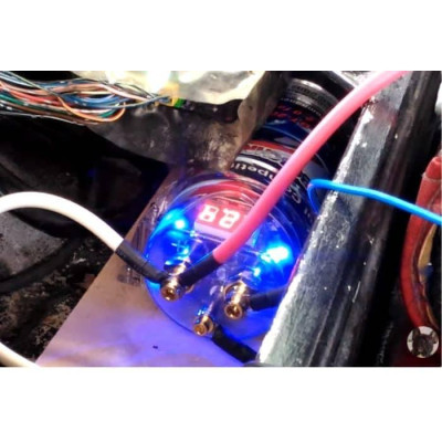 Tụ điện âm thanh ô tô, tụ bù điện cải thiện hiệu suất và trải nghiệm âm thanh trong xe hơi 4.0F 9.0F