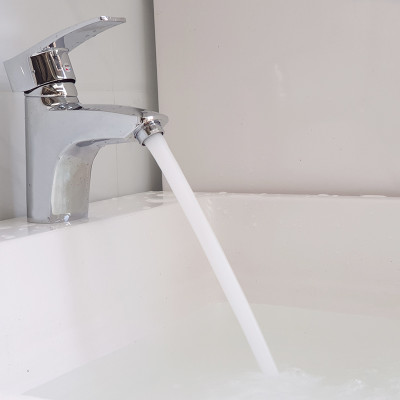 Vòi lavabo nóng lạnh Eurolife EL-4002 (Trắng bạc)