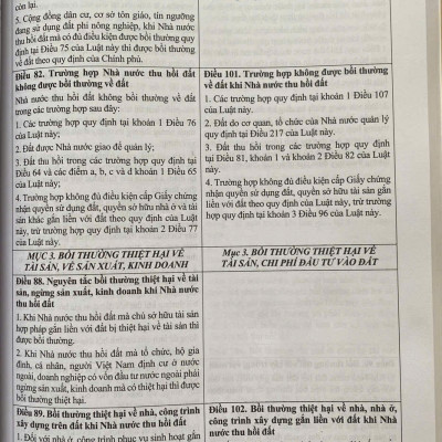 So Sánh Luật Đất Đai  năm 2013 và năm 2024