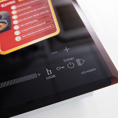 Bếp từ ba KANZO KZ-HQ999I [Invester tiết kiêm 35% điện năng] - Mặt kính Kanger cao cấp, Bảo hành 2 năm - Hàng chính hãng