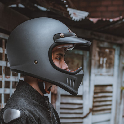 MŨ BẢO HIỂM FULLFACE CỔ ĐIỂN BULLDOG DOGO (KHÔNG KÈM MÁI CHE) - GARA20