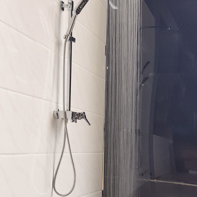 Cây sen nóng lạnh Đồng mạ Chrome Eurolife EL-SC911 (Trắng bạc)