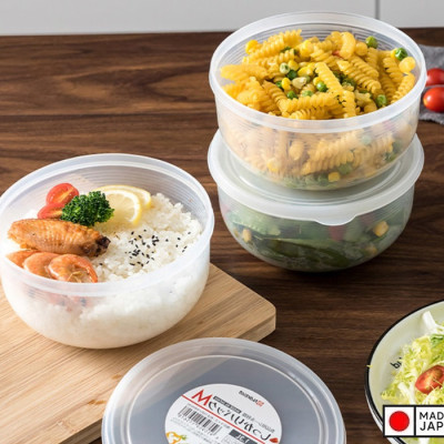 Bộ 03 Hộp thực phẩm Nakaya 1300ml hàng nội địa Nhật Bản K.156#