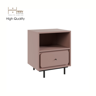 [Happy Home Furniture] SWEETY, Táp đầu giường 2 ngăn - chân sắt, 48cm x 40cm x 58cm ( DxRxC), THK_080