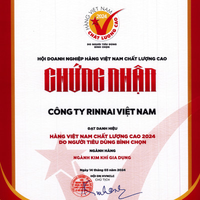 Bếp gas dương Rinnai RV-740A(GF) mặt bếp men và kiềng bếp men - Hàng chính hãng.