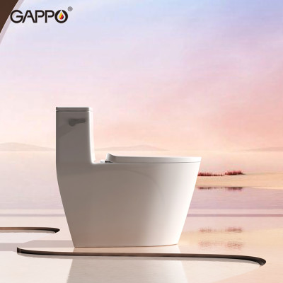 BỒN CẦU ĐẶT SÀN 1 KHỐI KÉT LIỀN NHẬP KHẨU NGA GAPPO GM506 - HÀNG CHÍNH HÃNG