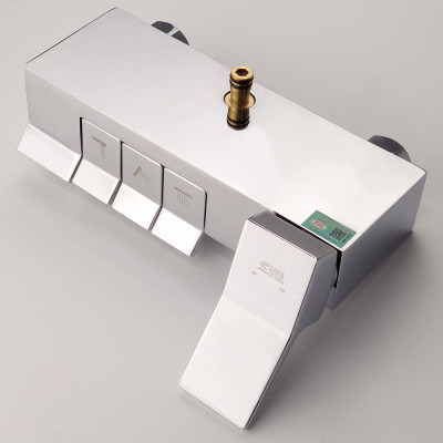 Cây sen nóng lạnh Đồng mạ Chrome Eurolife EL-SC911 (Trắng bạc)