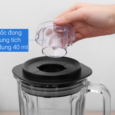 Máy xay sinh tố cối thủy tinh Kangaroo KGBL600X - Hàng chính hãng