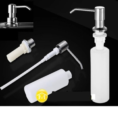 Chậu rửa chén bát inox Valenza 8245 hai hố lệch, kèm bộ xiphong xả chậu, rá inox đa năng