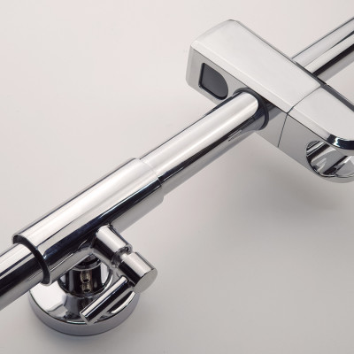 Cây sen nóng lạnh Đồng mạ Chrome Eurolife EL-S923 (Trắng bạc)