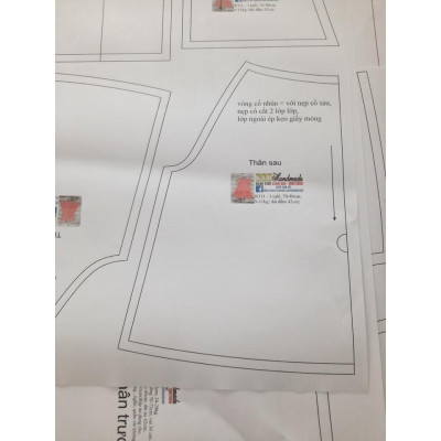 Rập giấy A0 mã R227 (BẢN VẼ)